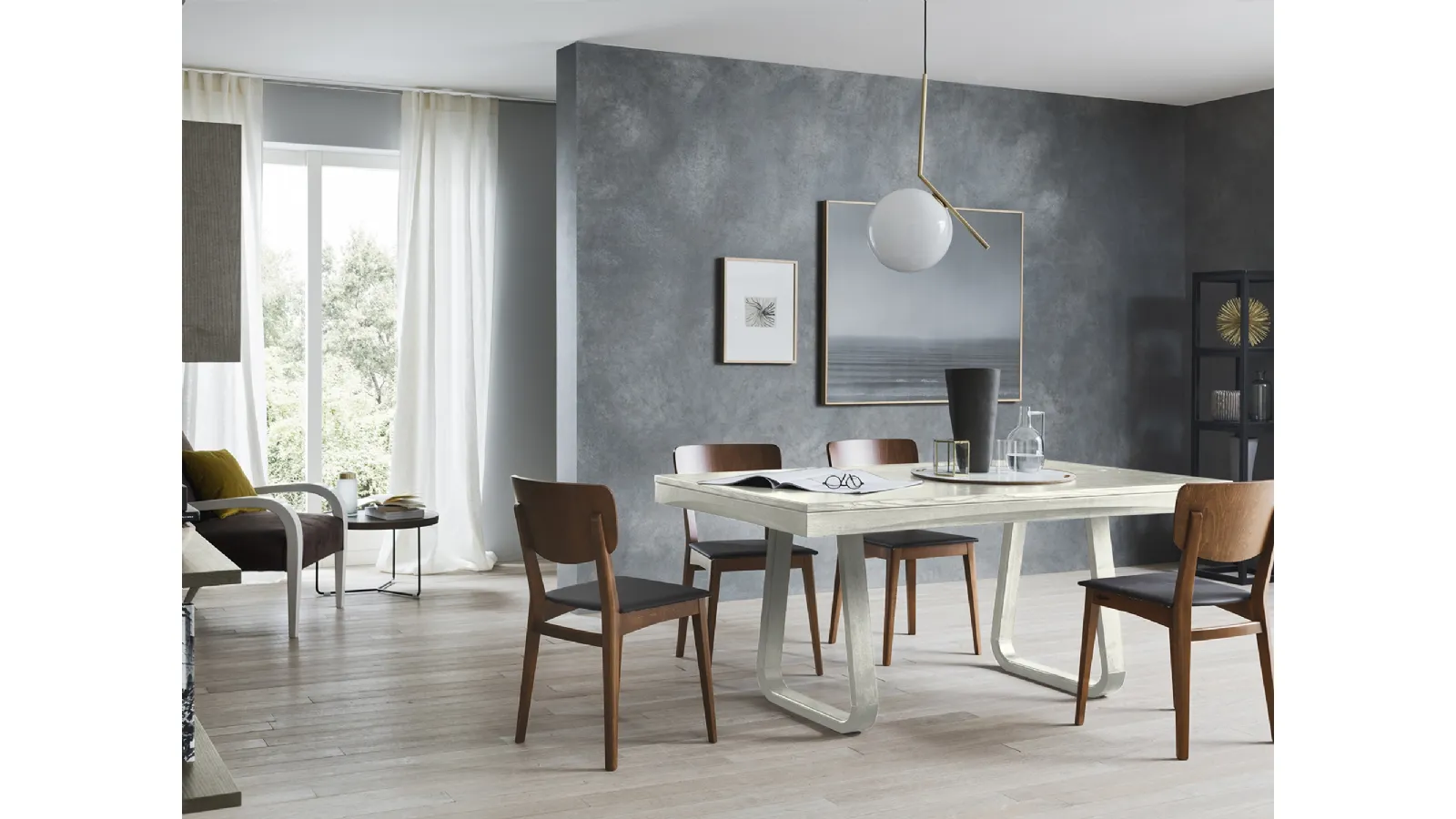 Tavolo in legno Tarassaco di Le Fablier