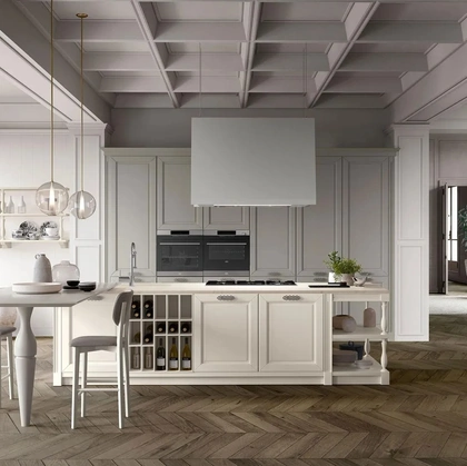 Cucina Classica con isola Dolcevita 02 di Stosa