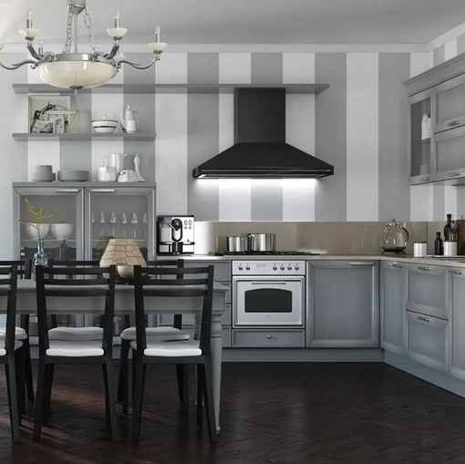 Cucina Classica angolare Le Gemme composizione 03 di Le Fablier