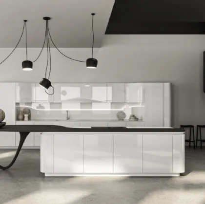Cucina Design con isola Ola 04 di Snaidero