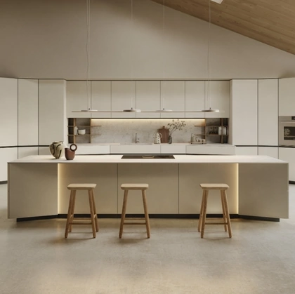 Cucina Design con isola Orbita 03 di Snaidero