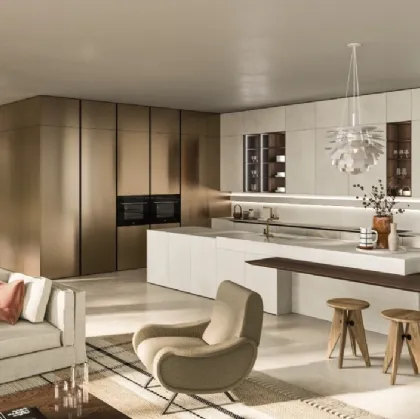 Cucina Design con isola Elementi 01 di Snaidero