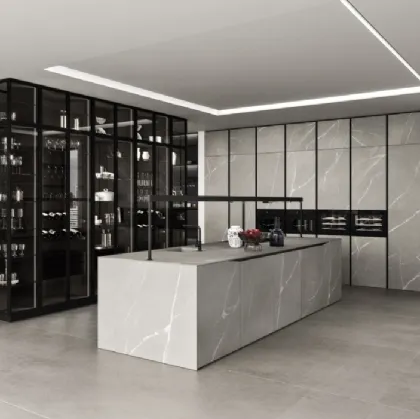 Cucina Design con isola Elementi 02 di Snaidero