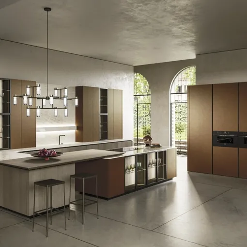 Cucina Design con penisola Way 03 di Snaidero