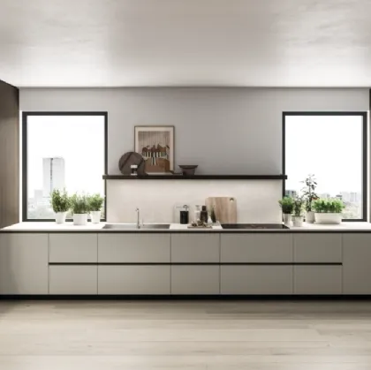 Cucina Moderna angolare Folio 01 di Snaidero