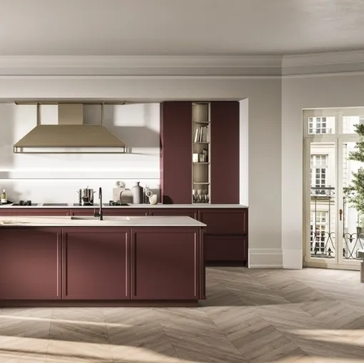 Cucina Moderna con isola Frame 01 di Snaidero