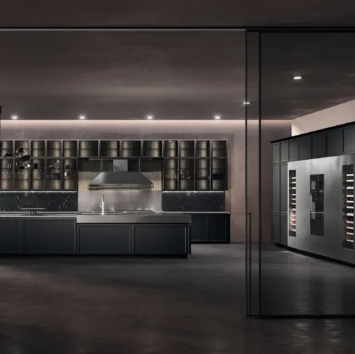 Cucina Moderna con isola Frame 02 di Snaidero