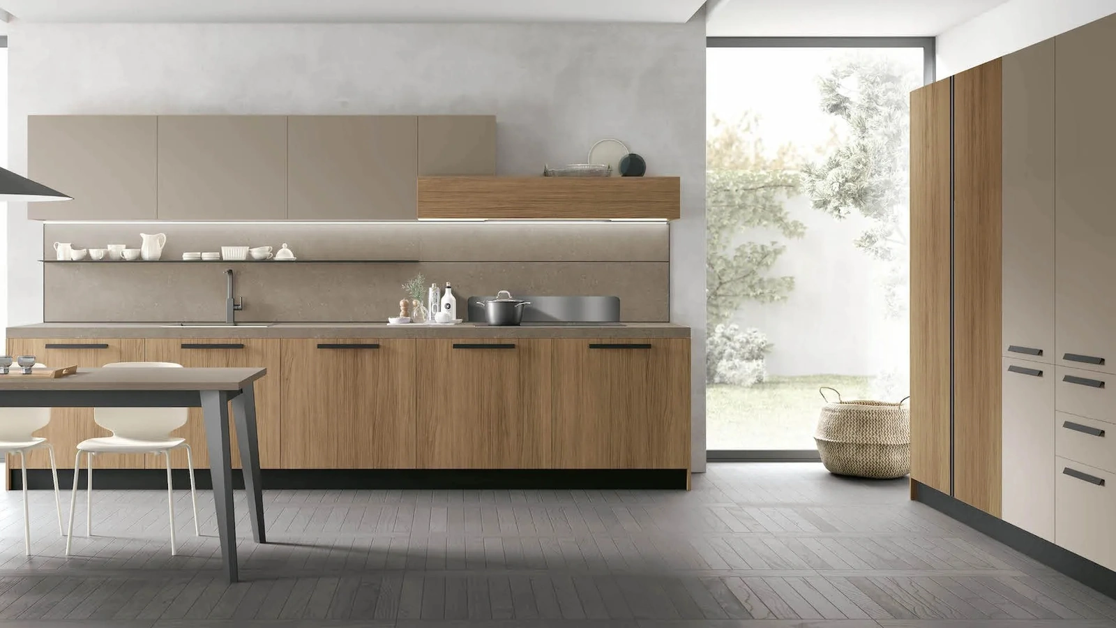 Cucina Moderna ad angolo Infinity 11 di Stosa