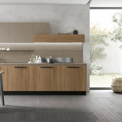 Cucina Moderna ad angolo Infinity 11 di Stosa