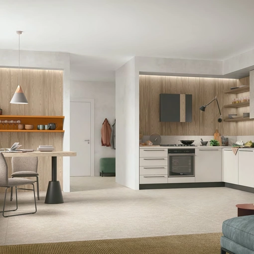 Cucina Moderna angolare Young Modern 07 di Stosa