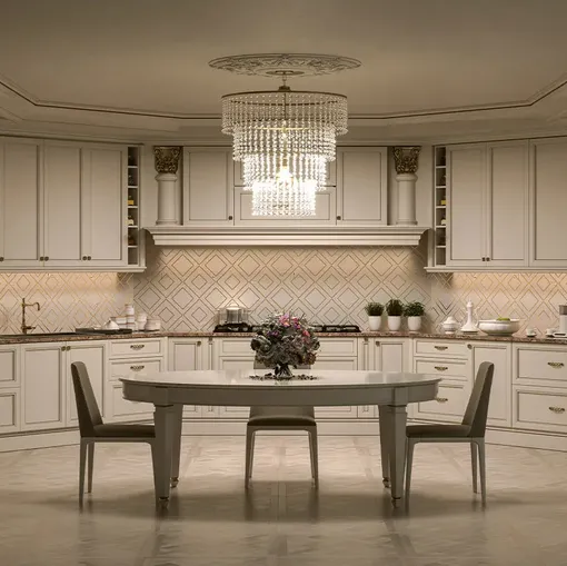 Cucina su misura Le Viole Dorica di Le Fablier