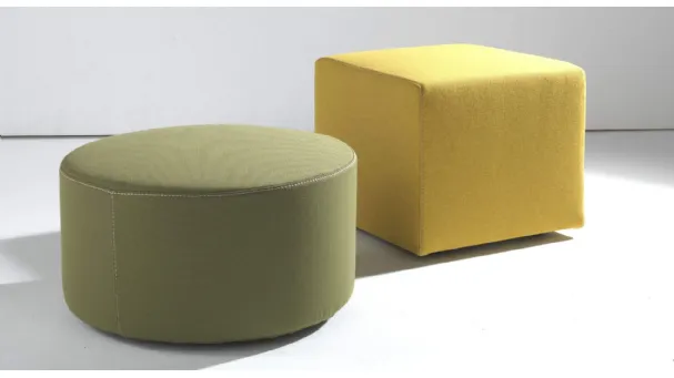 Tondo e Quadrato Pouf
