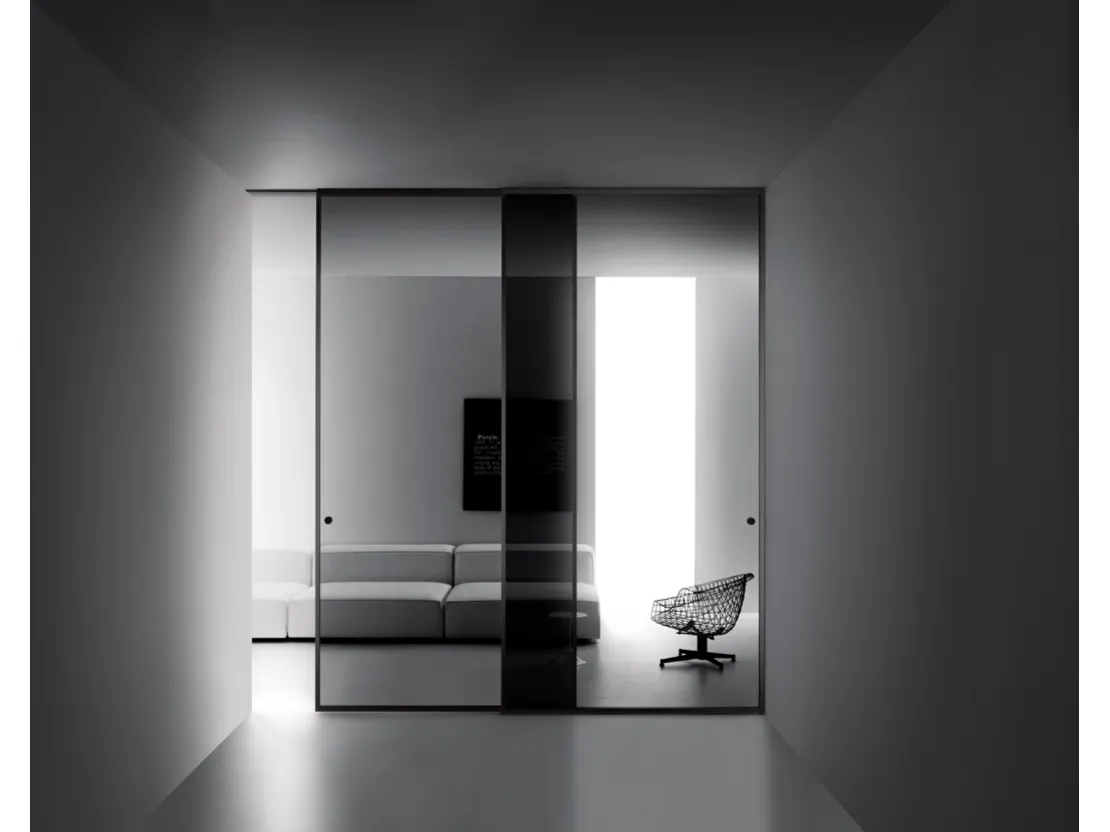 Porta Aladin Slide di Glas Italia