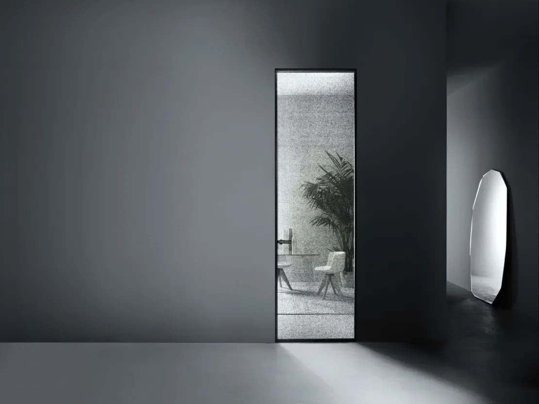 Porta Aladin Swing Plain di Glas Italia