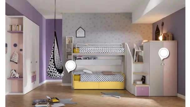 Alpha Letto a Soppalco G040