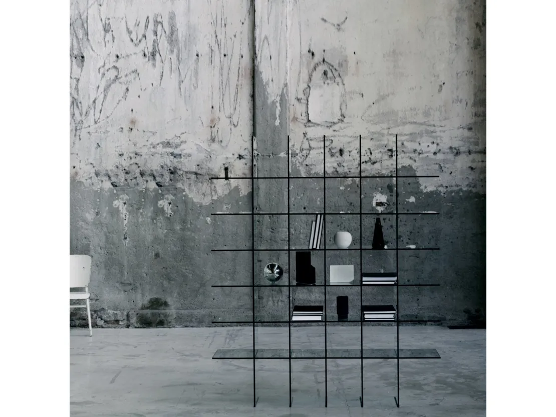 Libreria Glass Shelves 1 di Glas Italia