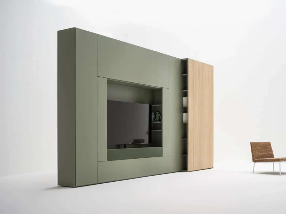 Parete Attrezzata Living Roomy di Caccaro