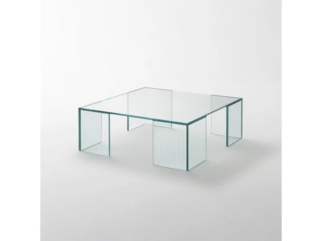 Tavolo Grid Quadrato di Glas Italia