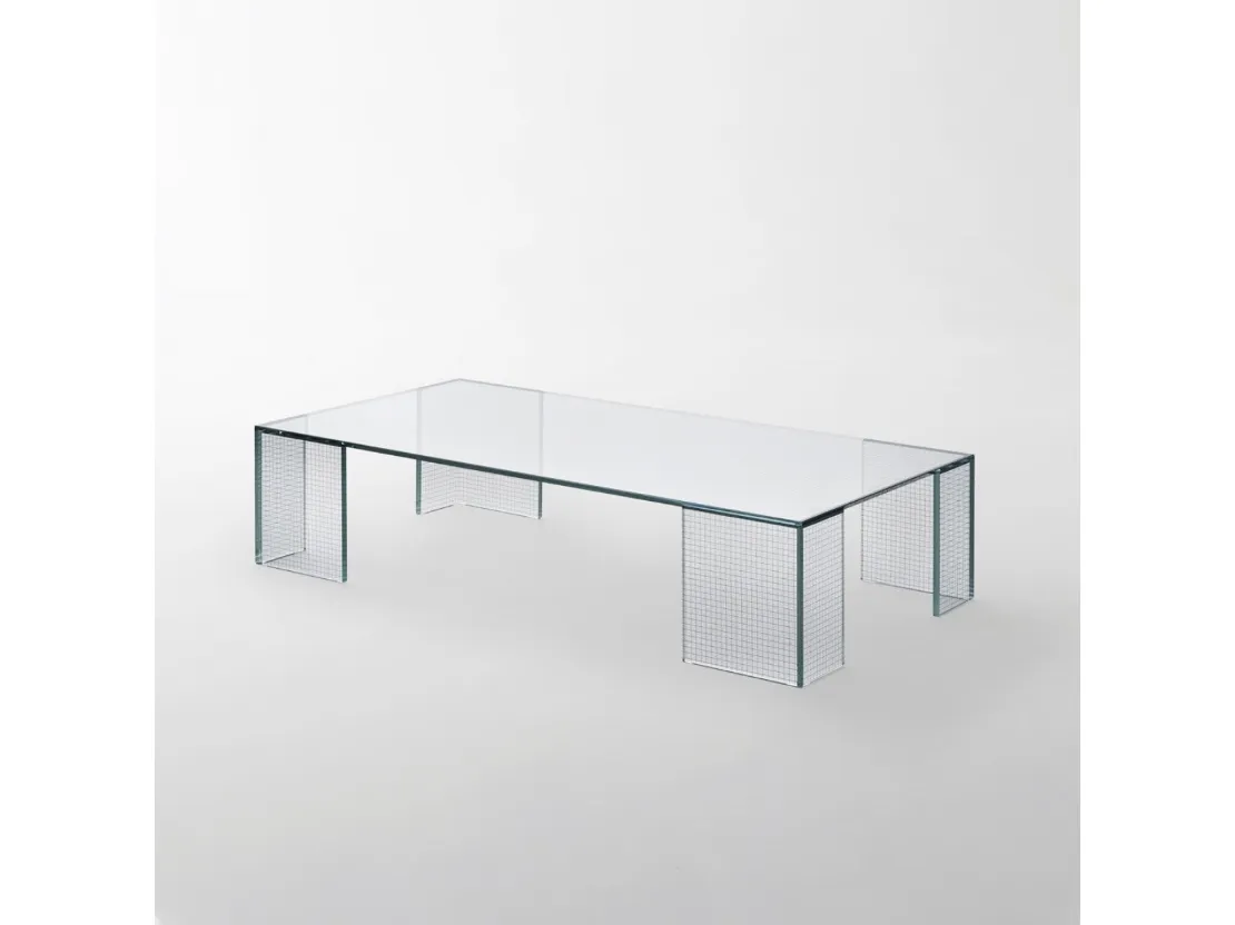 Tavolo Grid Rettangolare di Glas Italia