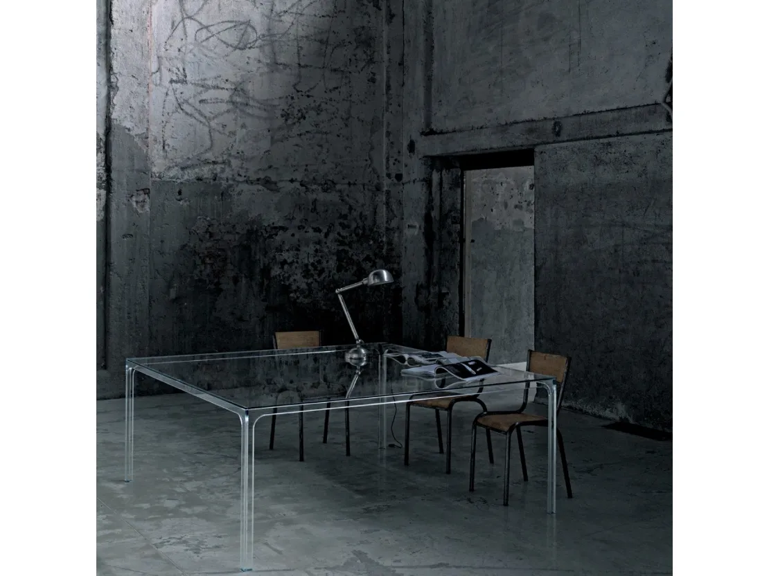 Tavolo Oscar Quadrato di Glas Italia