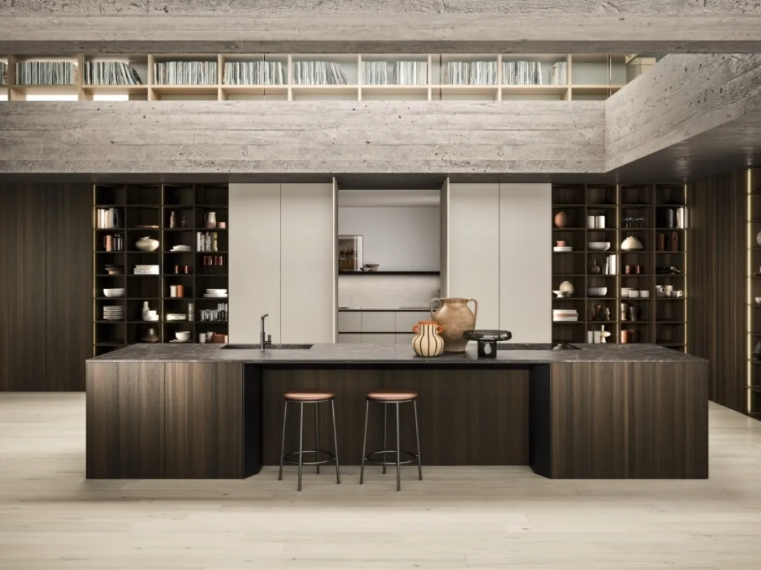Cucina Design con isola Way 01 di Snaidero